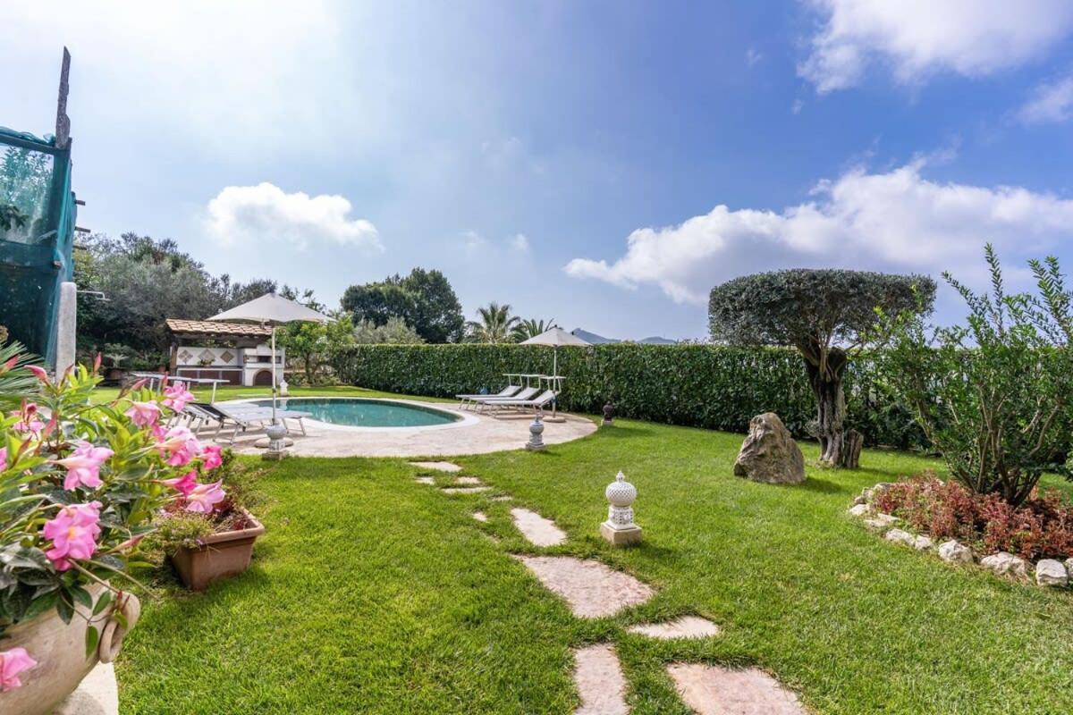 Villa Mimosa Rustic Elegance Views & Pool Massa Lubrense Exterior foto